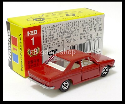 TOMICA BLACK BOX 1 NISSAN NEW BLUEBIRD 1600SSS COUPE 1/60 TOMY