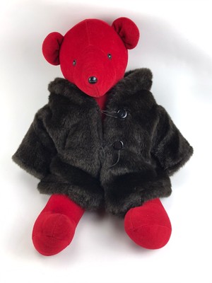 red bear coat