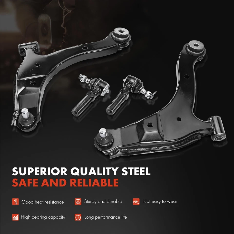 8x Brazo de control delantero y conjunto de rótula barra estabilizadora enlace para Dodge Neon Plymouth Foto 4 de 4