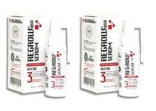 2 LOT Regrow Serum 3 Effects Against Hair Loss Problems 2x60ml NEW