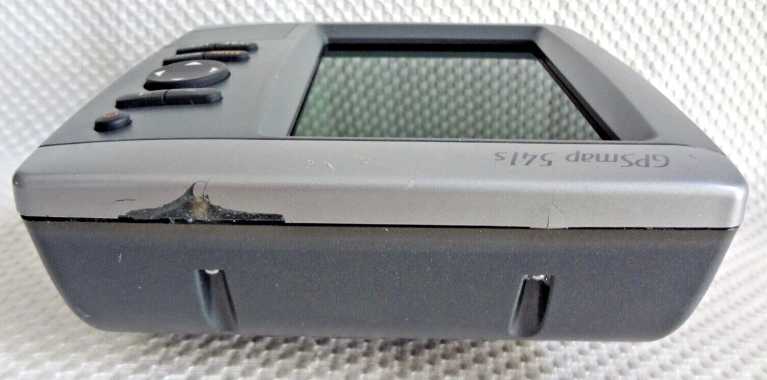 GARMIN GPSMAP 541S CHART PLOTTER FISHFINDER MARINE GPS DISPLAY w PWR MOUNT COVER