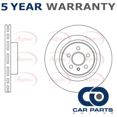 1x Brake Disc Rear CPO Fits Mercedes M-Class GLE 2.1 CDi D 3.0 3.5 1664230600