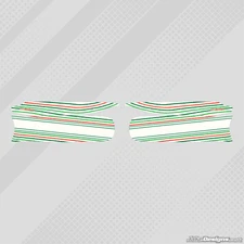 2019 TONYKART RACER 401R STYLE M4 SIDE POD STICKER KIT - KARTING - JakeDesigns