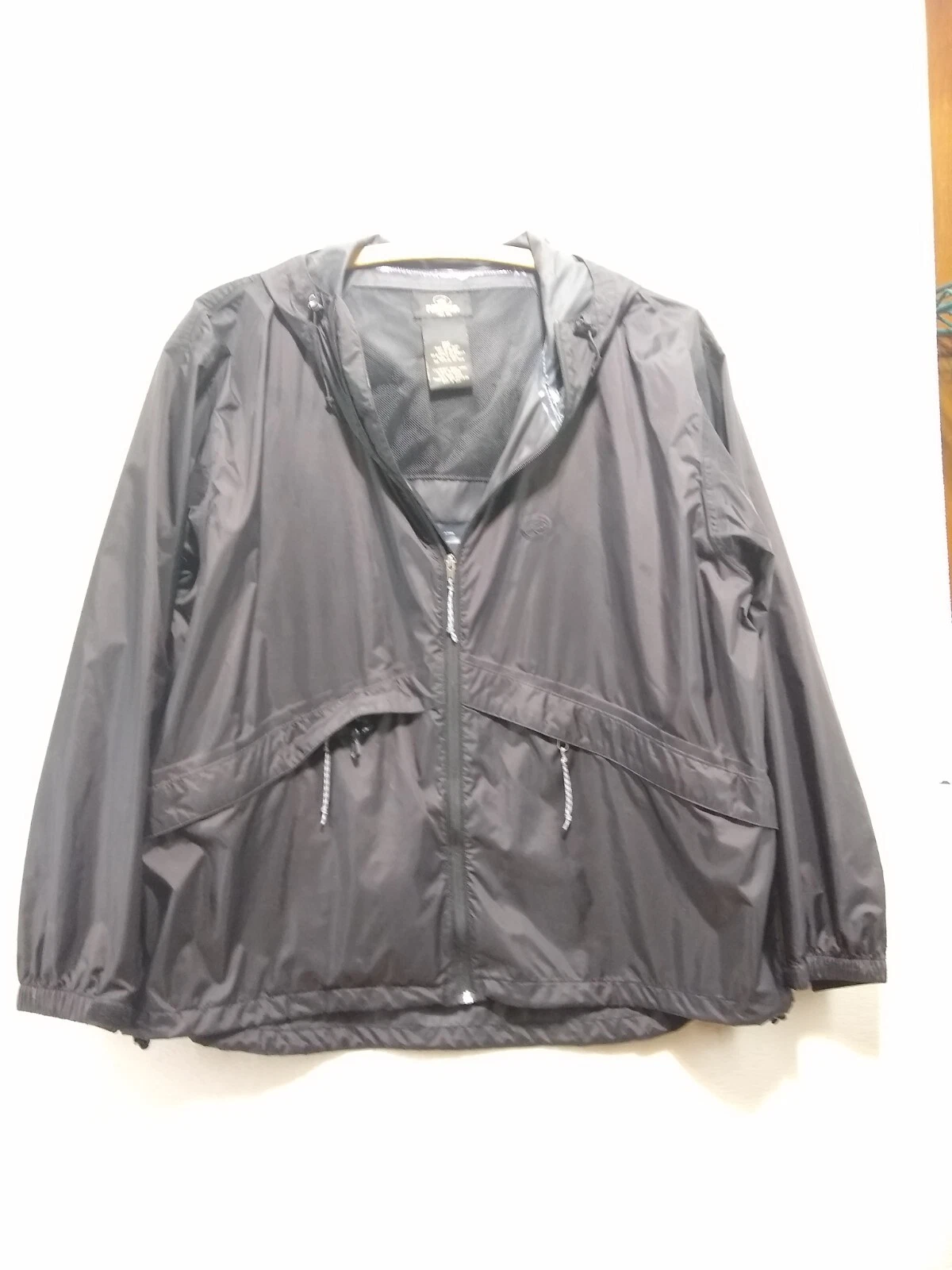 Red Head ~ Rain Jacked /WindBreaker & Shell Pants Black Hood Packable - Men 2XL