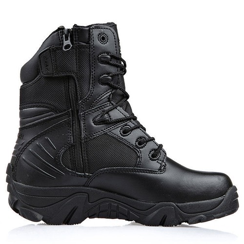 Delta Tactical Desierto Exterior Caza Ligeros Zapatos de Combate Cuero Otoño An - Imagen 3 de 7