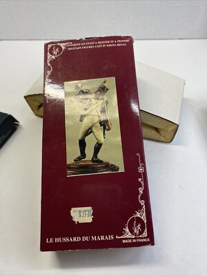Le Hussard Du Marais Military metal figure model Kit Made In Le Hussard Du Marais Military metal figure model Kit Made In