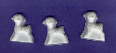 Little Lamb plaster of Paris painting project. Set of 12!