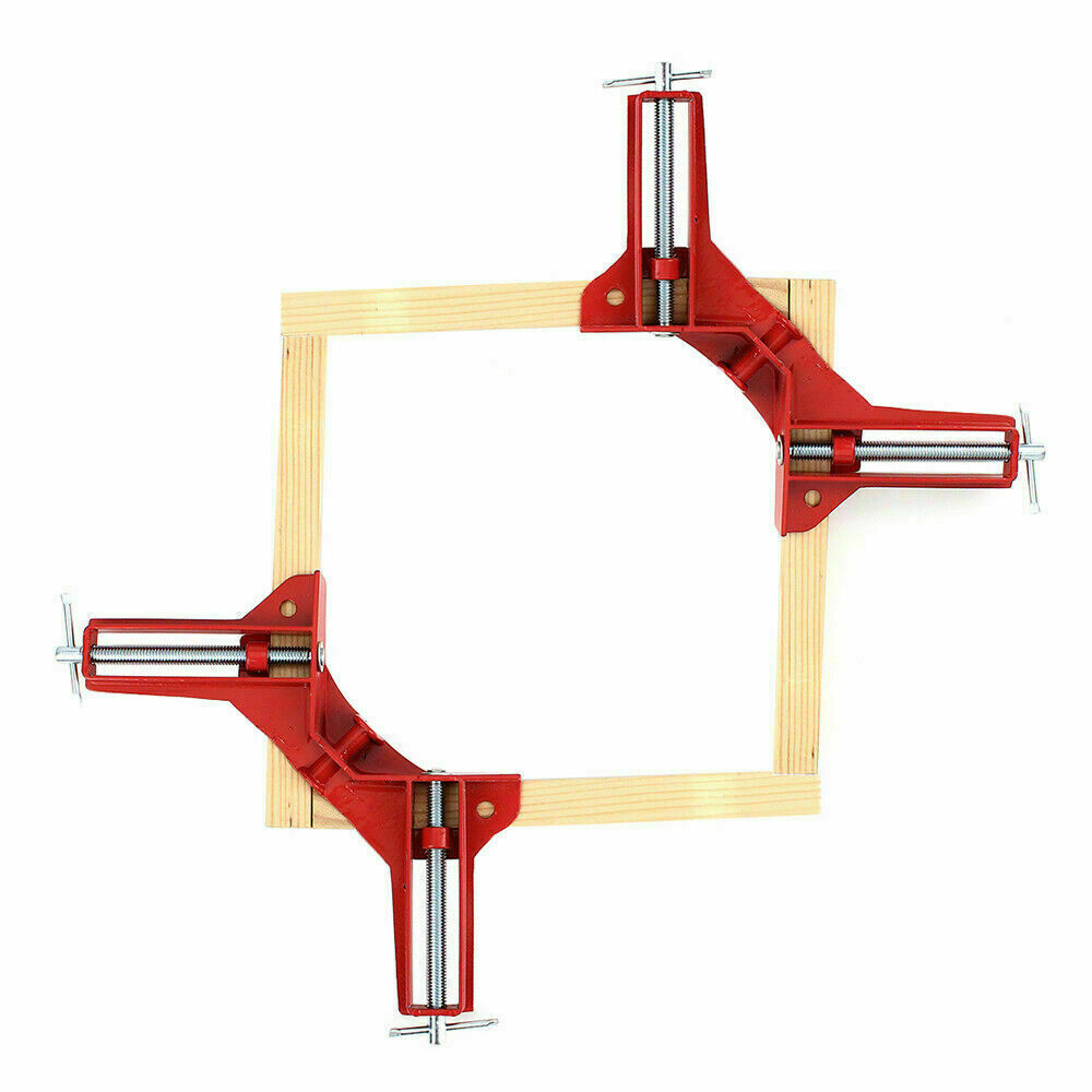 4X 90 Degree Right Angle Corner Clamp Woodworking Wood For Kreg Jigs ...