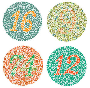 Colour Blind Test Chart