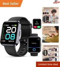 1.8'' Waterproof Smartwatch with 120 Sports Modes & Alexa Connectivity