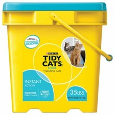 Cat Litter, Instant Action Odor Control, 35-Lbs.