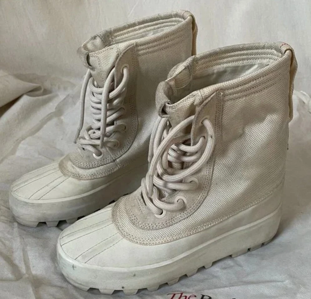 Kreek emmer Bijdragen Yeezy for Adidas 950 cream boot | eBay