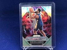 ZION WILLIAMSON 2020-21 PANINI PRIZM FIREWORKS SILVER PRIZMS # 30