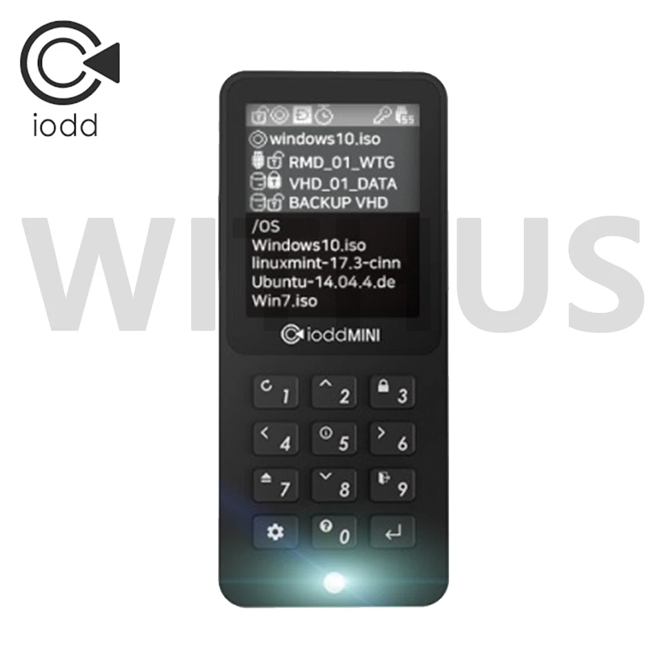 IODD MINI 256GB/512GB/1TB 40g M.2 NGFF SSD USB 3.0 Bootable Virtual ODD AES256_ - Image 2 of 4