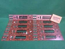 Lot of 10 vintage Nutone radio/intercom faceplates Woodgrain Blemished/NOS 2