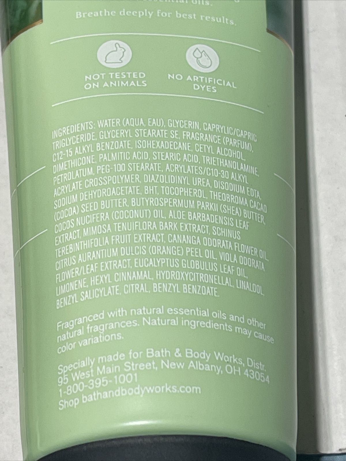 (5) Zen Garden Bath & Body Works Aromatherapy Moisturizing Body Cream 8 Oz Each