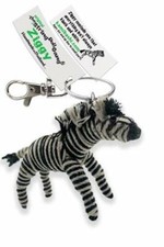 Kamibashi Ziggy The Zebra Original String Doll Gang Keychain Clip