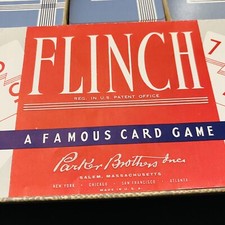 Vintage 1935 Flinch Card Game FLINCH CARD CO