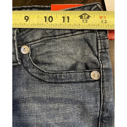 NWT True Religion Geno Girls Size 8 Blue Pocketed Relaxed Slim Denim Jeans - Picture 8 of 15