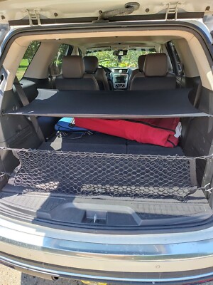 Trunk Security Cargo Shade Cover + Cargo Net for Chevrolet Traverse 2009-2017