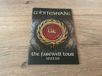 Whitesnake - The Farewell Tour Programme