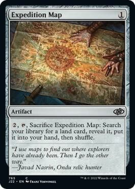Expedition Map 765 Common Jumpstart 2022 Magic: The Gathering Near Mint