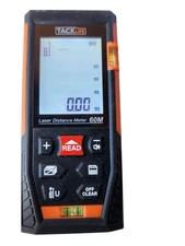 TACKLIFE Classic Laser Measure 196Ft M/In/Ft Mute Laser Distance Meter - HD-60