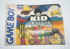 VTG 1989 Nintendo Game Boy Kid Dracula Instru...