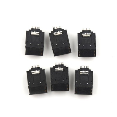 5 Stück PJ-307 3,5-mm-Stereo-Audio-Klinkenbuchse 3,5 Dual-Track-Kopfhörer