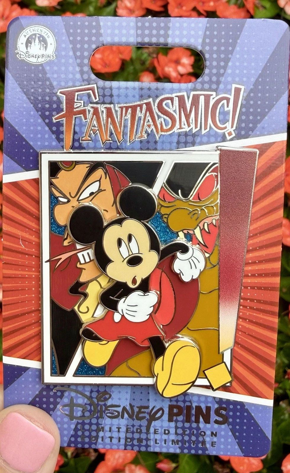 Disney Parks 2026 Fantasmic Jafar & Mickey Pin Quarterly Collection LE3000 2/4