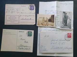 german ww2 Wk2 Bundle Lot Photos Postkarte. Letter Rad
