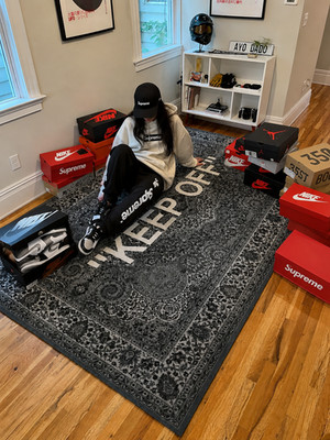 Virgil Abloh x IKEA MARKERAD  KEEP OFF  Rug 200x300cm Authentic