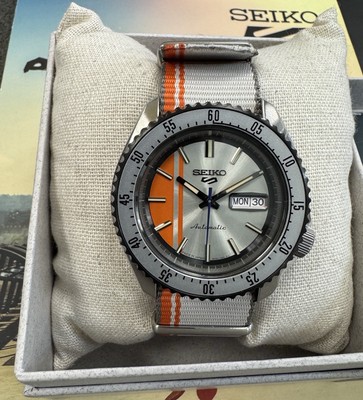 Seiko 5 Automatic Men's Nylon Band Watch SRPK73 Made In Japan New