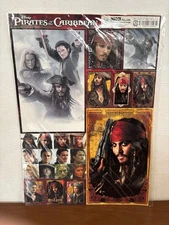 Pirates of the Caribbean A4 Sticker Movie Theater Purchase Unused Condition