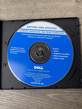 Dell Drivers  Utilities V.9X Capable /56k Data/Fax Modem Installation Disc