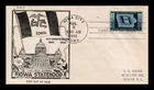 Dr Jim Stamps Iowa Statehood Centennial First Day Cover 1946 Zoo Bay Cachet