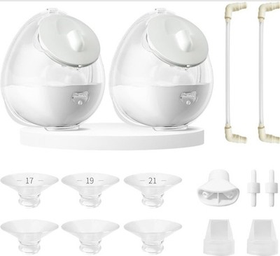 Lozaeve CaraCups Wearable Breast Pump Milk Collection Hands Free Milk Collector