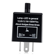 CF13 LED Electronic Flasher Relay,3-Pin 12V Adjustable Turn Adjustable CF13