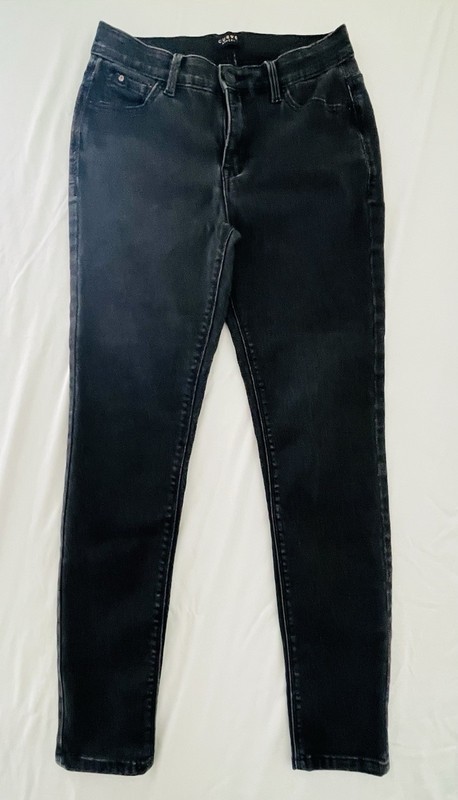 CURVE APPEAL Size 6/28 Women's/Teens Curve Creator Skinny Black Jeans 5 Pocket