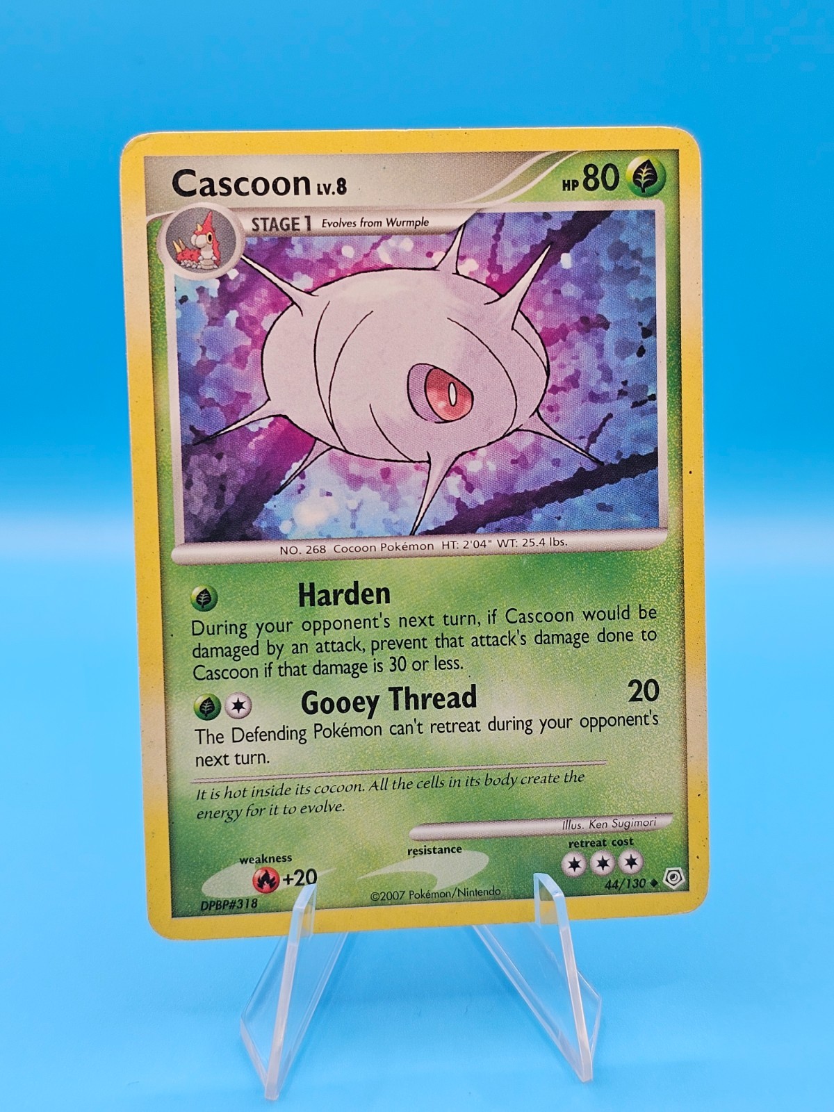 Pokémon TCG Cascoon Diamond & Pearl 44/130 Regular Uncommon MP