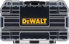 DEWALT ToughCase Tool Box, For Small Parts, 1 Compartment Organizer, Clip Latch 