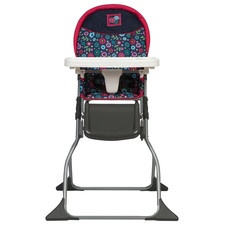 Kids Highchair for Baby, Simple Foldable High Chair, Convenient, Lightweight, an