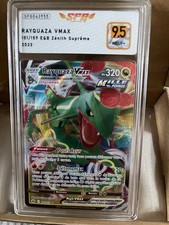 Carte Pokémon Gradée FR Rayquaza Vmax 101/159
