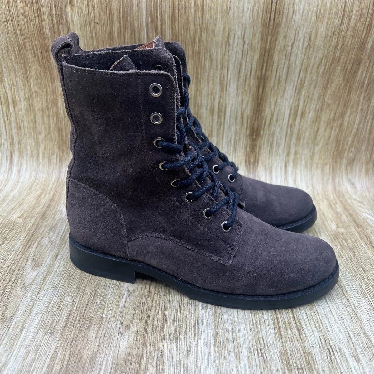 Frye Will Suede Lug Boots | USA Made | Rough Out | 11 M Frye Men main image 2