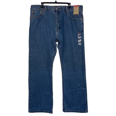 NEW Levi's 517 Bootcut 40x30 100% Cotton Medium Wash Denim Blue Jeans Zip Fly