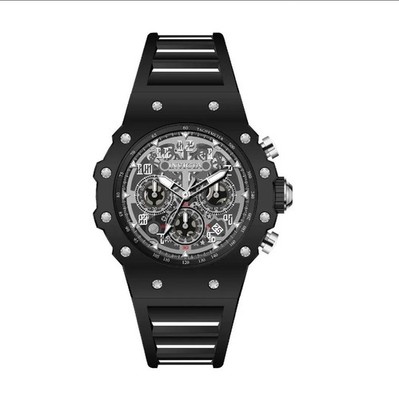 Invicta - Vaulthan - Men's Watch - 44mm - Black/Silver - (69669)