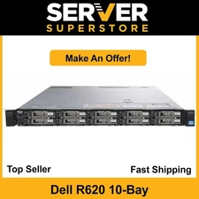 Dell PowerEdge R620 Server 2x E5-2650 V2 = 16 Cores H710 128GB RAM 4x 600GB SAS