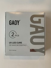 GAOY Gel Top & Base Coat Set 2pcs 16ml No Wipe Glossy Foundation for UV LED Nail