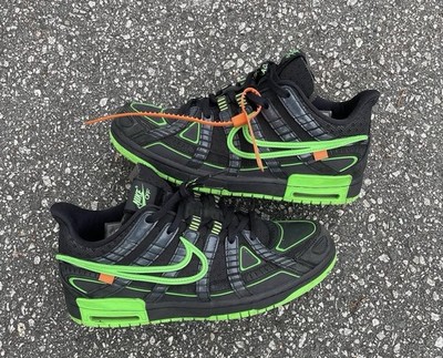 Off-White Rubber Dunks  Green Strike 