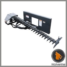 Wolverine 72'' Sickle Bar Mower Skid Steer Attachment Brush Cutter For Bobcat US